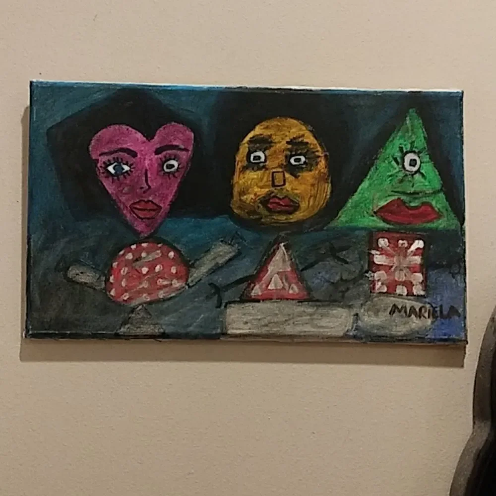 🙉❤HP❤Acrilyc paint Wall art